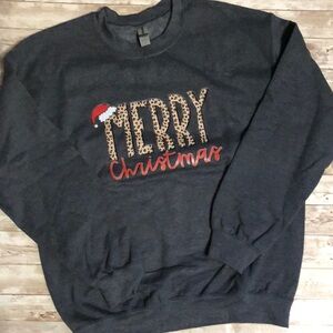 Merry Christmas crew sweatshirt